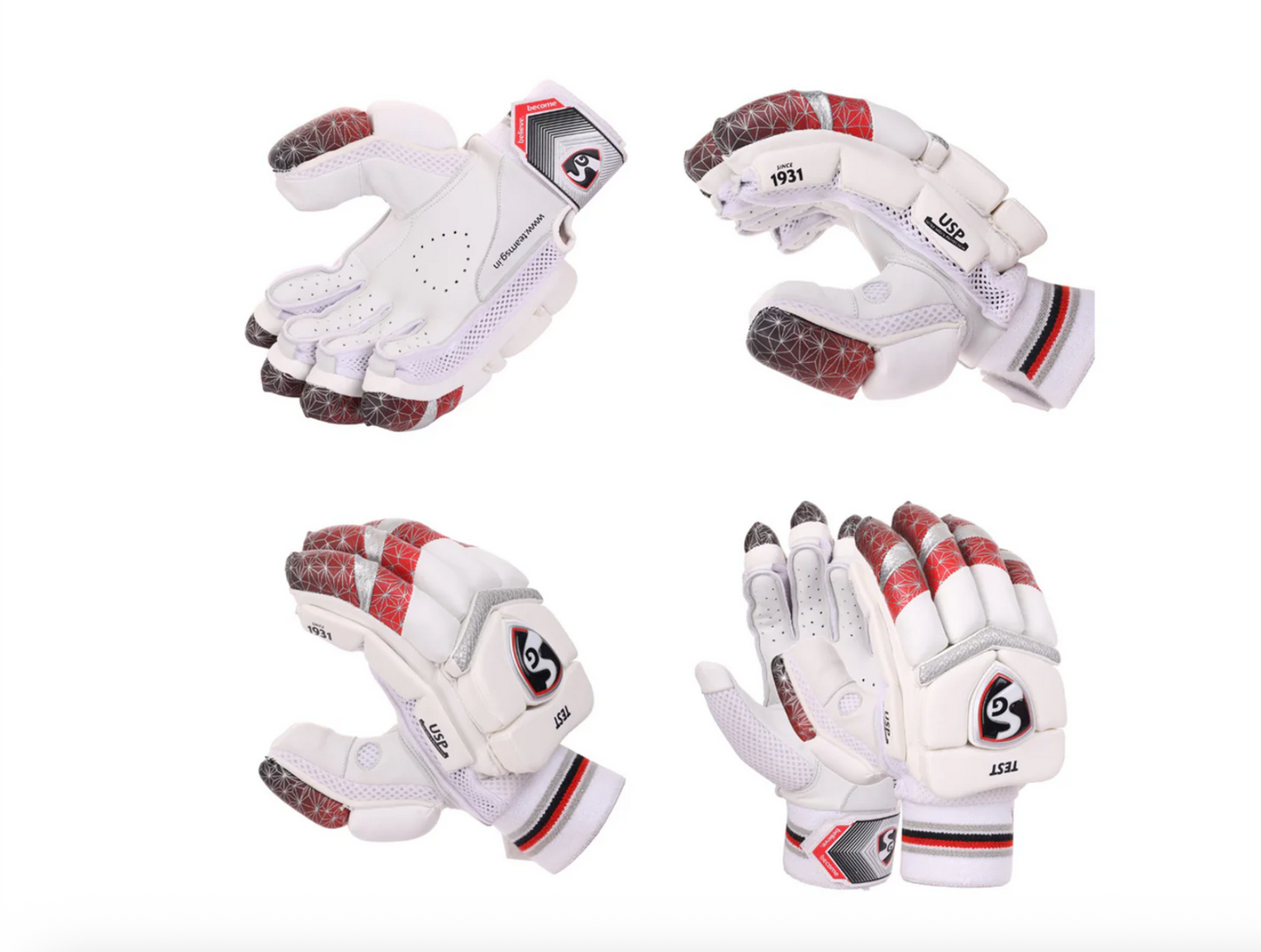 SG Test Batting Gloves