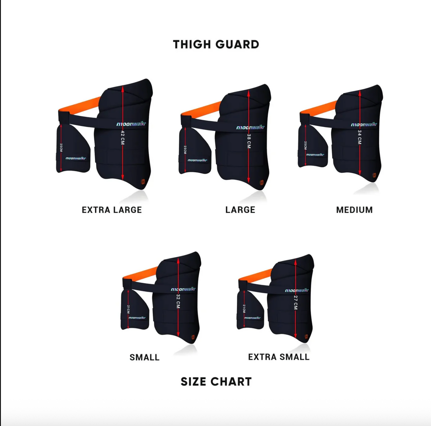 Moonwalkr Thigh Guards 2.0 - Blue