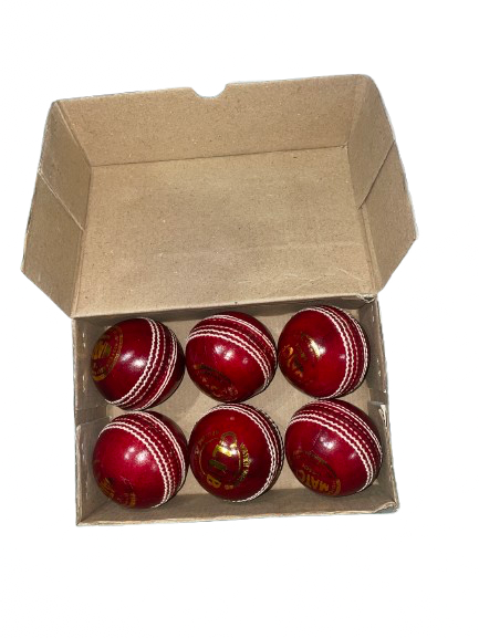 SportskaRt Club Red Ball (Pack Of 6)